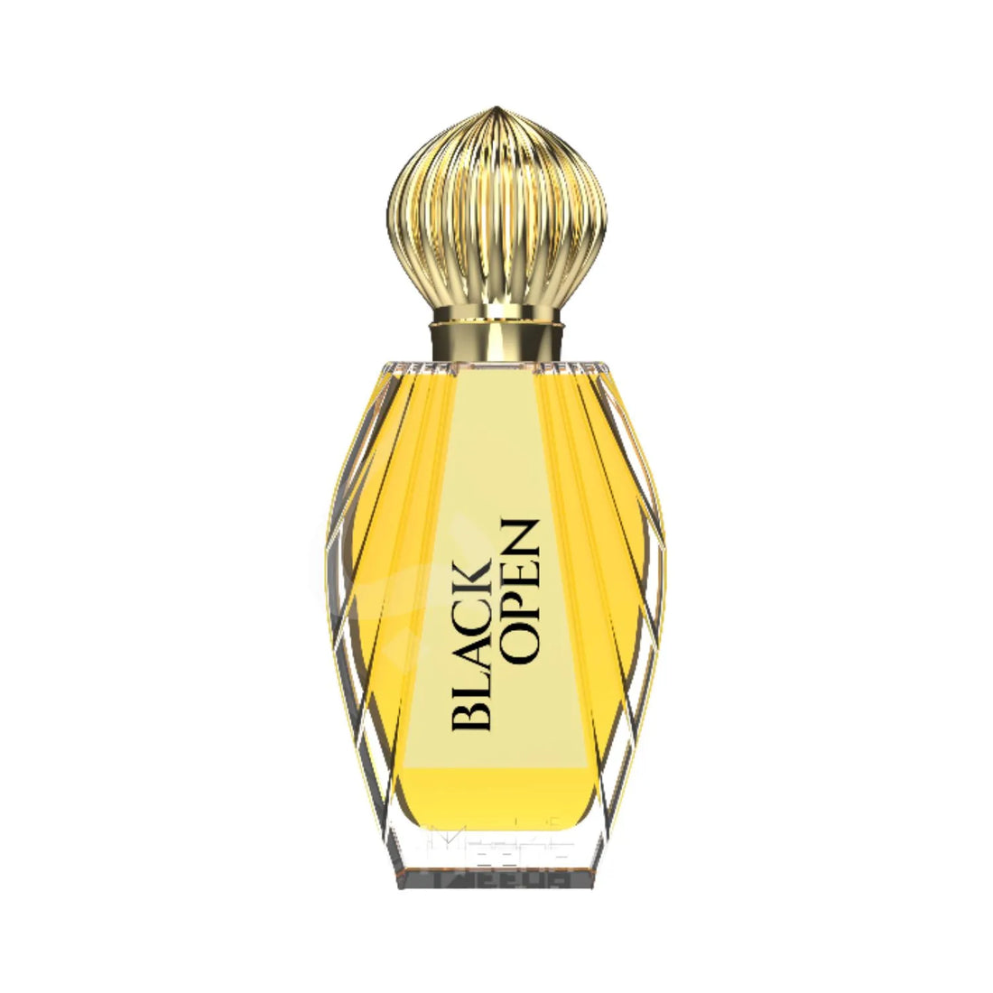 Black Open Perfume Oil Bottle