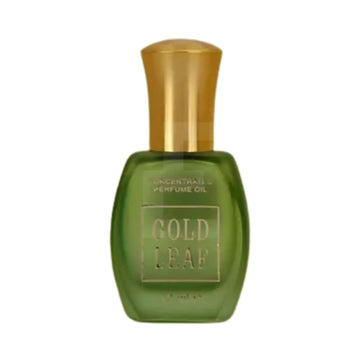 Gold Leaf Perfume Oil Bottle