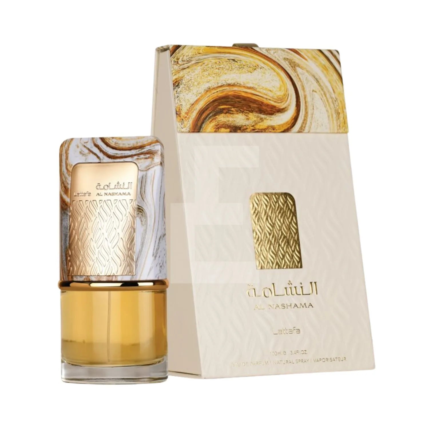 Al Nashama Perfume Bottle and Box