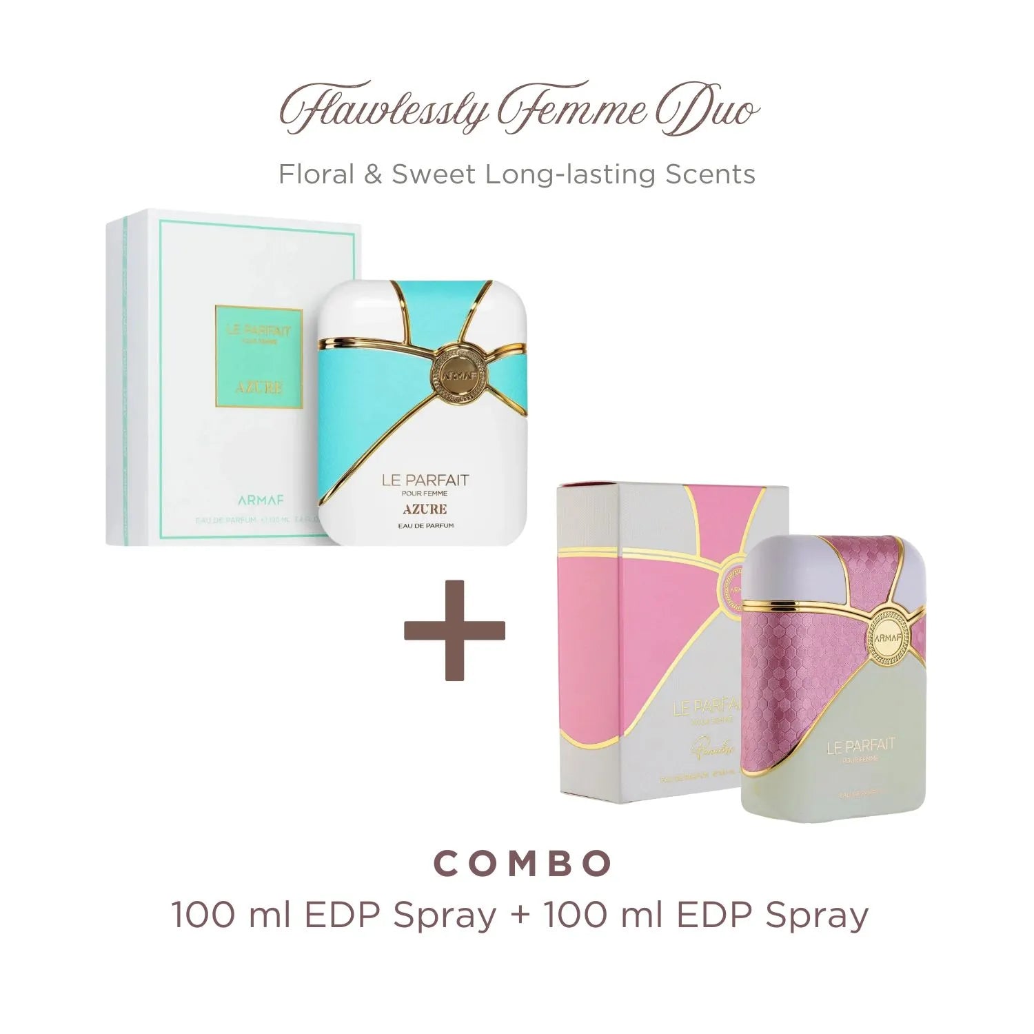 Le Parfait Azure And Le Parfait Panache Perfume Combo