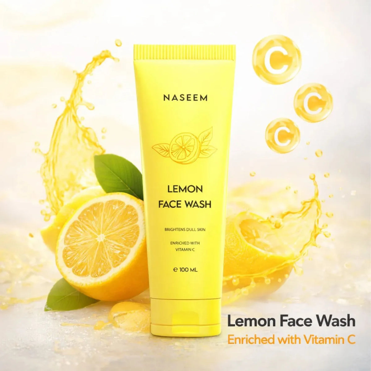 Lamon Typeface Naseem Lemon Face Wash 100ml | Australia