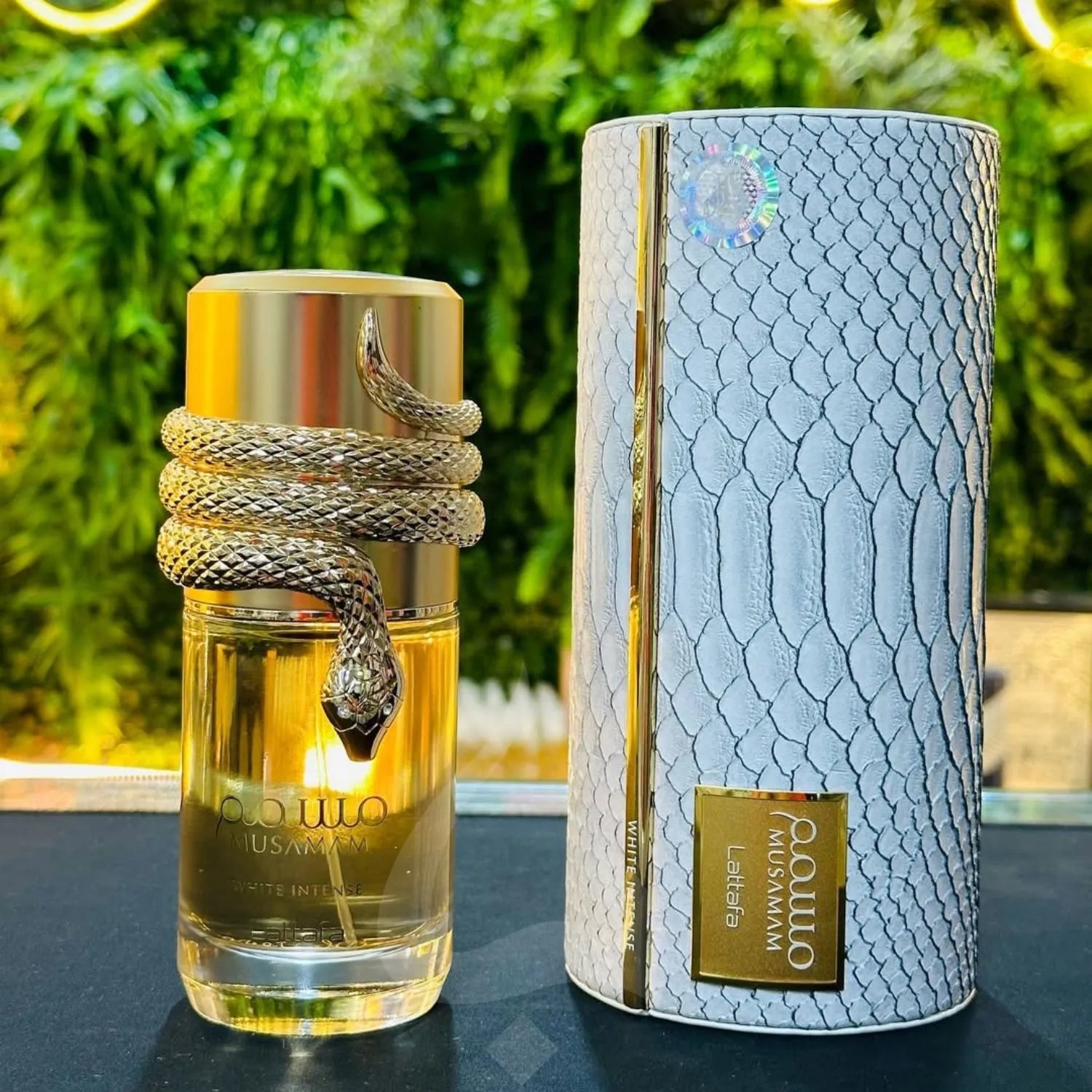 Musamam White Intense Perfume Packaging