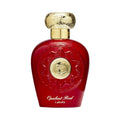 Opulent Red Perfume Bottle