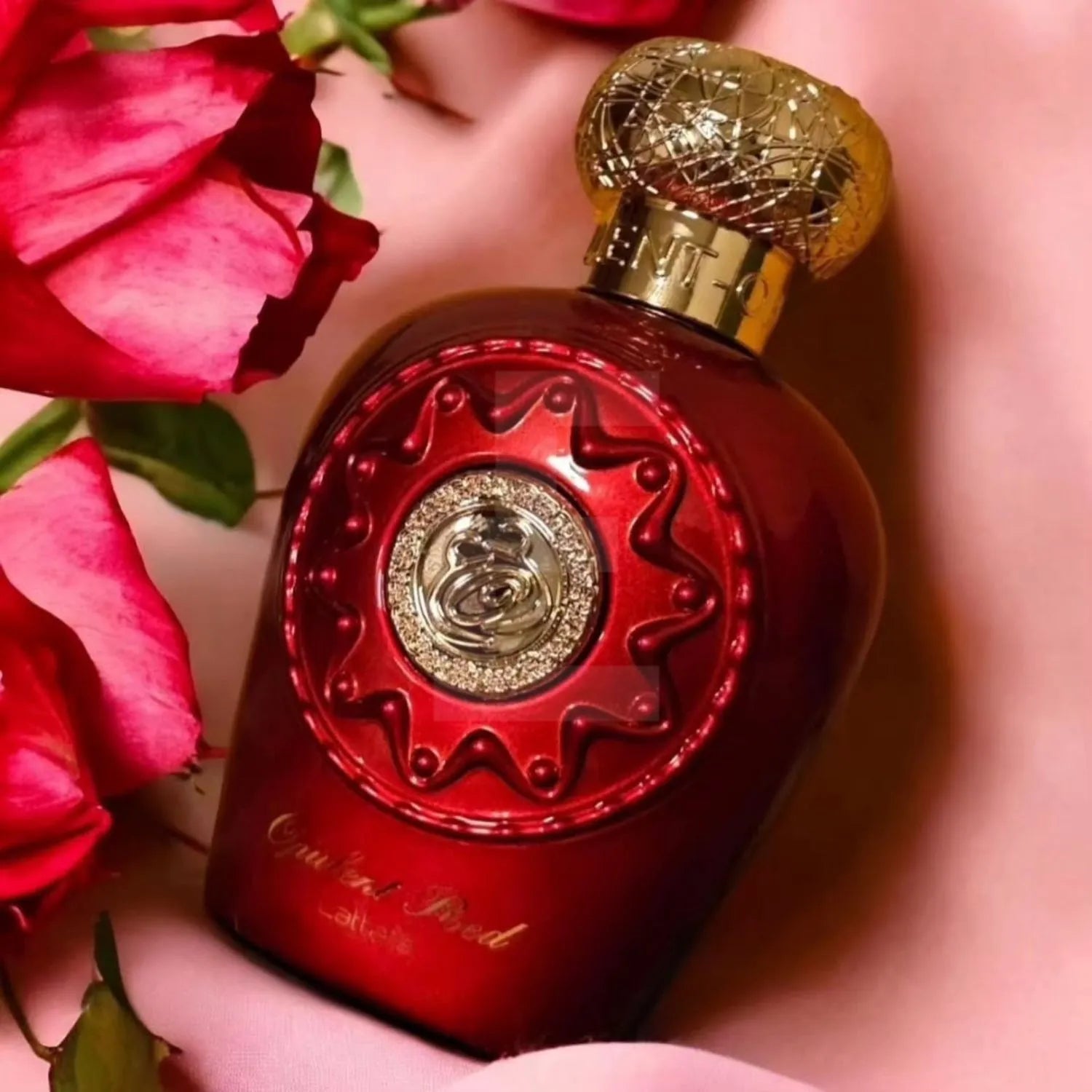 Opulent Red Perfume Image