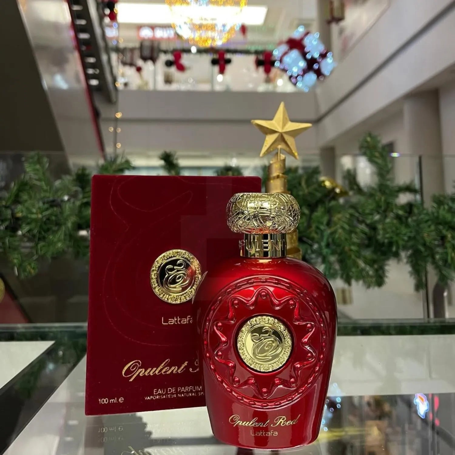 Opulent Red Perfume Post