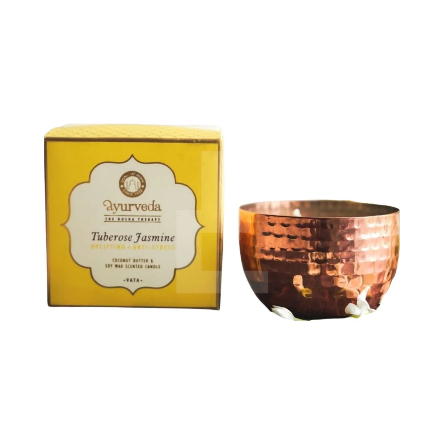 Tuberose Jasmine Candle Copper Jar 200 g